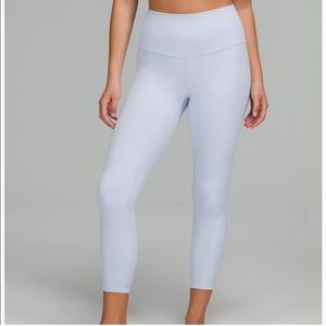 Lululemon Align High Rise Pant 25” - Pastel Blue 10